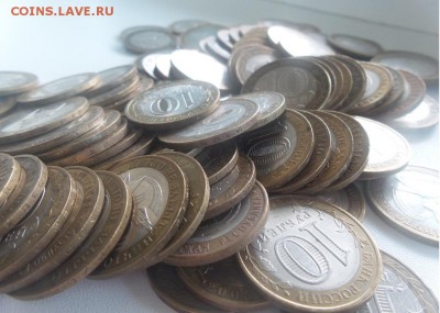 БИМ двух дворовые Юбилейные монеты РФ 107 штук. до 26 июня - 20160625_154640