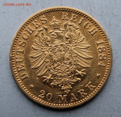 Пруссия, 20 марок 1884 год. - IMG_0319.JPG