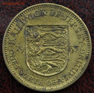 3 пенса Джерси 1957 - Старт 30Р - до 02.07 - 143