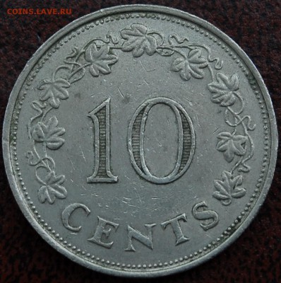 10 центов Мальта 1972 - Старт 30Р - до 02.07 - 152