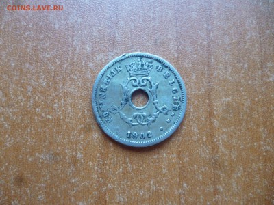 с 1 рубля- БЕЛЬГИЯ 5 сантимов 1902г. до 30.06.16 22-00 мск - P1040567.JPG