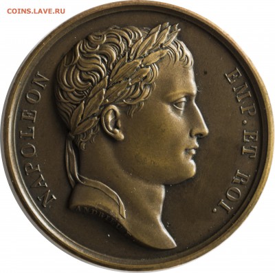 Медаль на вступление французской армии в Москву - Наполеон_1