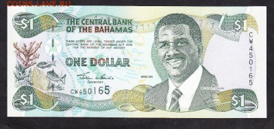 Багамы 1$ 2001г пресс - 136