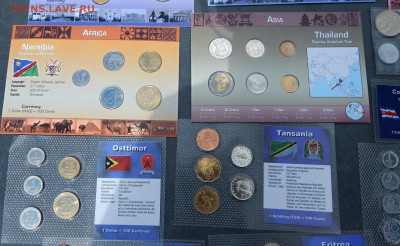 2 лота иностранных наборов монет - DSCN4375