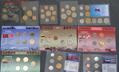 2 лота иностранных наборов монет - DSCN4389