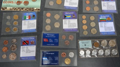 2 лота иностранных наборов монет - DSCN4391