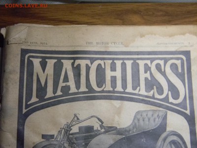 журнал MATCHLESS  1914г до 28.06 в 21.30 по Москве - Изображение 328