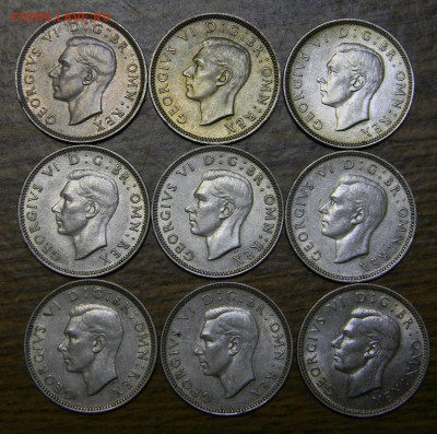 Англия серебро шиллинги, флорины - DSCN8388.JPG