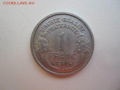1 франк Франция 1947 года - M2HA-yZJglU
