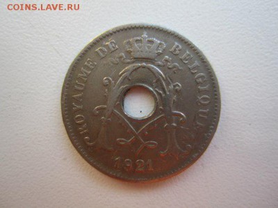 10 сантимов Бельгия 1921 год - IUmiCp4eG4U
