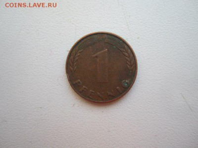 1 пфенниг Германия 1949 год - xVdFsFgT8U4