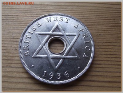 Британская Западная Африка 1 пенни 1936 UNC До 30.06.16 в 22 - DSCF0325