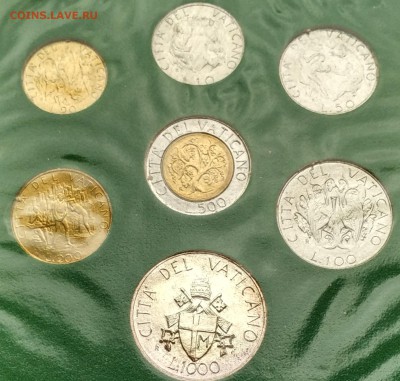 Ватикан годовой набор 1989 UNC (03.07) с рубля - IMG_20160628_144406_HDR
