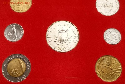 Ватикан годовой набор 1991 UNC (03.07) с рубля - IMG_20160628_144326_HDR