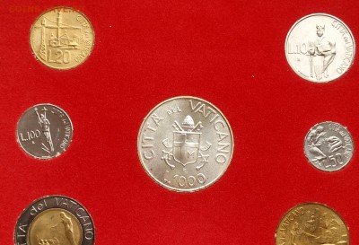 Ватикан годовой набор 1991 UNC (03.07) с рубля - IMG_20160628_144330_HDR