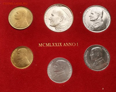 Ватикан годовой набор 1979 UNC (03.07) с рубля - IMG_20160628_144611_HDR