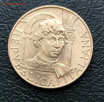 Италия 500 лир 1992 UNC Франческа (03.07) с рубля - IMG_20160628_145219_HDR