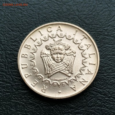 Италия 5000 лир 1993 UNC Пизанский университет (03.07) с руб - IMG_20160628_152943_HDR