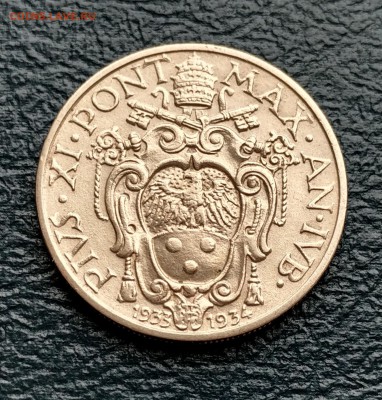 Ватикан 20 чентезими 1933-34 aUNC (03.07) - IMG_20160628_150028_HDR