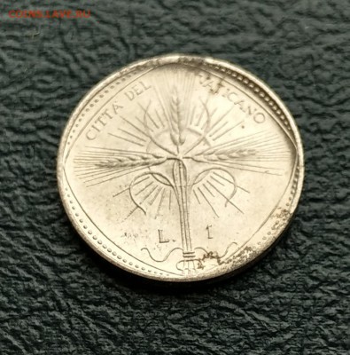 Ватикан 1 лира 1968 (03.07) с рубля - IMG_20160628_150110_HDR