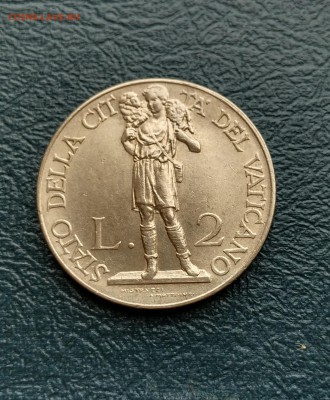 Ватикан 2 лиры 1936 (03.07) с рубля - IMG_20160628_150223_HDR
