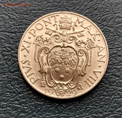 Ватикан 2 лиры 1929 тираж 10000 (03.07) с рубля - IMG_20160628_153008_HDR