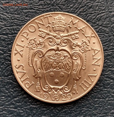 Ватикан 2 лиры 1929 тираж 10000 (03.07) с рубля - IMG_20160628_153012_HDR