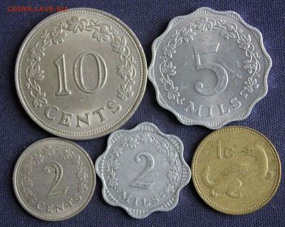С 1 руб.  ПОДБОРКА МАЛЬТЫ 5 разных монет   до 4.07. в 22-00 - IMG_2275.JPG