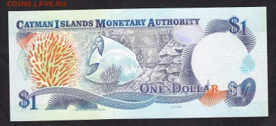 Каймановы острова 2001 1 $ пресс - 178а
