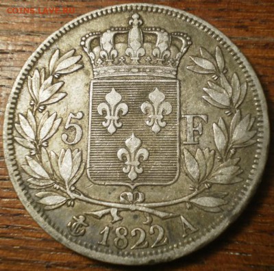 8 реалов 1809г и 5 франков 1822г. - Изображение 040
