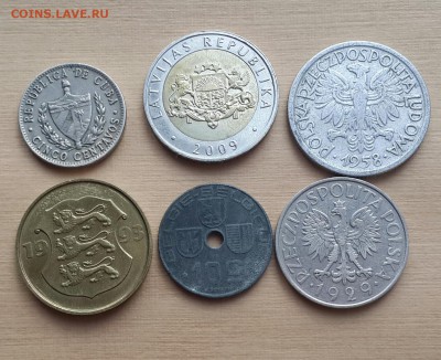 6 ХОРОШИХ МОНЕТ. 2 ЛАТА 2009 КОРОВА И Т.Д ДО 5.07.16 - 20160629_192803-1