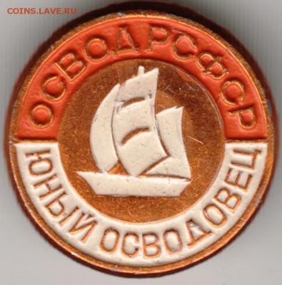 Знак. Юный осводовец ОСВОД РСФСР до 06.07.16 г. в 23.00 - Scan-160629-0009