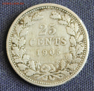 С 1 руб. НИДЕРЛАНДЫ 25с 1905г. НЕ ЧАСТАЯ до 6.07 в 22-00 - IMG_2406.JPG