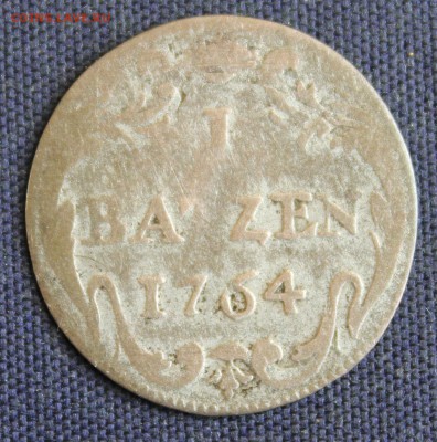 С 1 руб. ШВЕЙЦАРИЯ кантон БАЗЕЛЬ 1 батцен 1764г. до 6.07 - IMG_2410.JPG