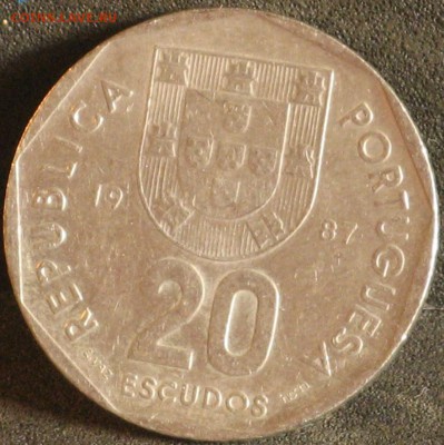 Португалия 20 эскудо 1987,50 эскудо 1988 корабль - IMG_7211.JPG