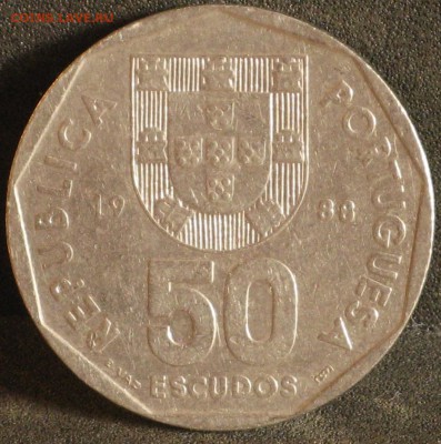 Португалия 20 эскудо 1987,50 эскудо 1988 корабль - IMG_7209.JPG