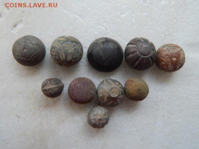 пуговки-гирьки 10 штук  не чищены  целые - DSCN2648.JPG