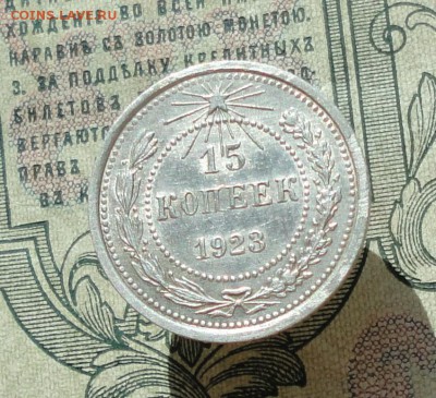 15 копеек 1923 года кладовая красавица. До 04.07.16. - DSC06444.JPG