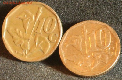 Африка 10 центов 1995,2003 20 центов 1994,1999 50 цент 1991 - IMG_7227.JPG
