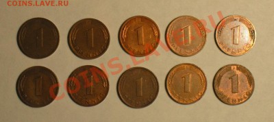 ФРГ 1 пфенниг-10 шт. Окончание: 25.11.10. в 20.00 мск. - P1010072.JPG