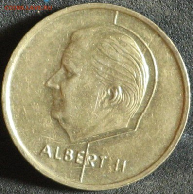 Бельгия 5 франков 1994 - IMG_7266.JPG