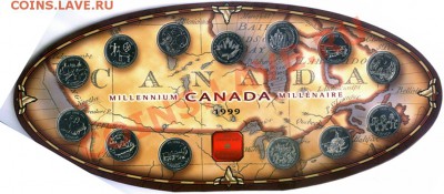 L16 Офиц.набор куотеров Канада 1999 Proof-like 27.11 в 22°° - L16 Canada Quarters Set_1