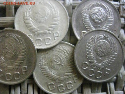 Копейки, 5 шт. 1946-1957г. До 7.07.2016г. - 7.07 049.JPG