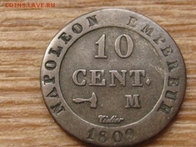 Франция Наполеон 10 сантимов 1809 М Ag до 07.07.16 в 21.00 М - IMG_6112.JPG