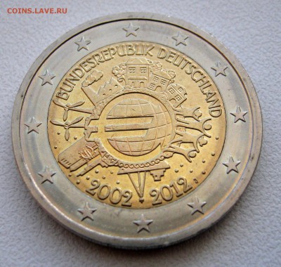 2 евро Германия 1012 10 лет Евро (ADGJ) до 22-00 5.07 - IMG_2862.JPG