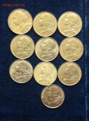 10 сантимов Франции 10 штук,до 04.06 - zbQooqhitBM