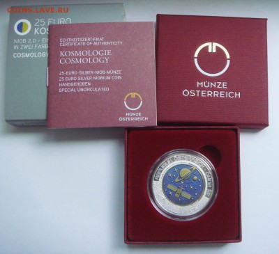 25 евро Австрия 2015 год Космология комплект 5.07 22.00 - DSC08163.JPG