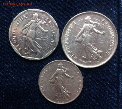 1,2 и 5 франков Франции,до 04.07. - wKcpyk_tBEM