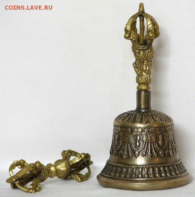 фигурка древних майя в Сибири? - buddhist-bell-and-dorje-PV45_l