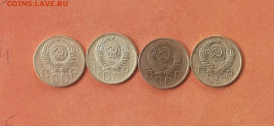 5 коп 1954,55,56,57  до 8 июля  блиц - 5 коп 54,55,56,57 1 2